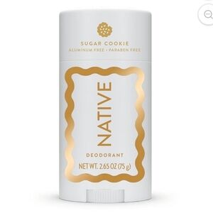 Native Sugar Cookie Deodorant - White & Gold Foil
